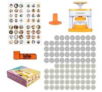 Pin Badge Button Maker Maker Press Machine Safe and Easy to Use for Toy Girls and Children Creativity Handicraft Machine