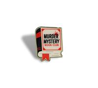 Pin Badge - Murder Mystery Book Club