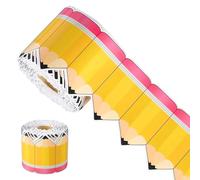 Pin Board Border, Decoration with Self-Adhesive Back, Decorative Border for the Notice Board, for Offices, Home, Indoor, Furnishings, Family, Teachers, Students, School