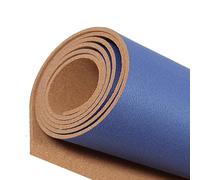Pin Board Not Self-Adhesive Cork Board Rolls High Density Cork Roll Bulletin Board for Wall 1/3" Thick for Office Home School DIY Supplies Blue(0.8x1m(2.6x3.3ft))
