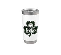 Pin Bowling Player Crew, Lucky Strikes Bowling Team Stainless Steel Insulated Tumbler