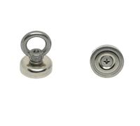 pin button badge diy With Stainless Steel Ring Eyebolt Magnetic Hook Holder Dia 16mm-60mm(Dia 25mm)