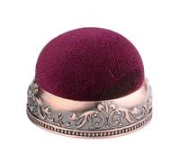 Pin Cushion Sewing Needle Holder - Soft Flannel, Vintage Sewing Supplies, Beautiful Patterns | Aluminum Base Advancers, Home, Boys, Beginner, The pin Cushion pad Reduce Needle Injuries