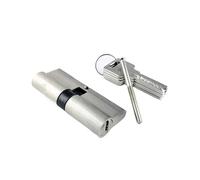 Pin Cylinder Lock, PVC Door Double Open Cylinder Lock 55-120mm(Sly 80(40 40))