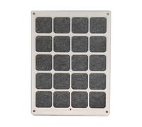 Pin Display Board - 20 Compartments Transparent Acrylic Display Case, Dustproof Jewellery Pin Collection Box, Portable Badge with Smooth Edges | Professional Locket Storage for Lovers by