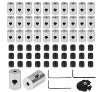 Pin Keepers Pin Locks, 30pcs Pin Backs Locking Clasp Pin Badge Backs Locking Replacement with Wrench for Insignia Name Tag Lanyards Badge(9mm x 6mm)