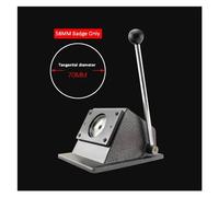 Pin Maker, 25-75MM Badge Cutting Machine Rounding Circular Cutter Round Badge Paper Circle Cutter DIY Circular Cardboard Paper Cutter Tools,More Accurate(58mm)