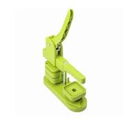Pin Maker, 50x50mm Square Refrigerator Press Machine Rotating Manual Making Badge Pins for Business Home Office,More Accurate(B)