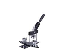 Pin Maker, 75+58MM Badge Maker Machine DIY Button Pin Comes with 100 Sets of Badge Materials and Circular Cutter,More Accurate(75mm)