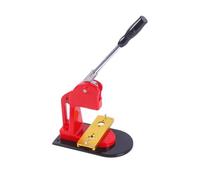 Pin Maker, Button Making Machine Red Rotary Badge Making Machine Without Children DIY Gifts Pin Maker Button Making Supplies,More Accurate