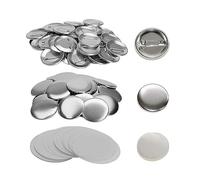 Pin Maker Machine Metal Button Pins Blank Button Bad Parts Maker 25MM/32MM/37MM/44MM/58MM 100PCS(58mm)