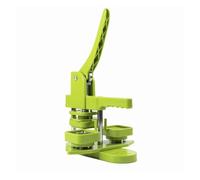 Pin Maker, Square Refrigerator Badge Machine Set 50x50mm DIY Making Fridge Magnets/Badge Pins Parts for Button Maker Machine Supplies,More Accurate(50mm Green Maker)