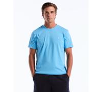 Pin Point Embroidered Logo T-Shirt In Bonnie Blue