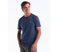 Pin Point Embroidered Logo T-Shirt In Sargasso Sea