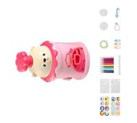 Pin Press Machine ABS Body Comes with Tools to Make Distinctive Pins for Parties and Presents Safe Symbol Machine