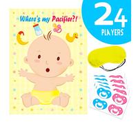 Pin The On The Baby Game Large Baby Poster Games For Shower Party Kids Birthday Party Supplies Games For Shower Boy