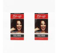 Pin Up Full Head Home Perm Kit, At Home Perming Kit for Long Lasting and Natural Curls, Protein Rich for Soft and Shiny Hair, Suitable for All Hair Types, 170ml Duo Pack