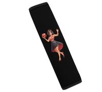 Pin Up Girl Bowling Ball Car Seat Belt Pads Cover Durable Seatbelt Shoulder Strap Car Accessories 1PCS