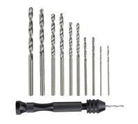 Pin Vise Drill | Manual Hand Drill with Screw Bits for Drill Screw Bits for Drill, Hand Twist Drill, Precision Design, Adjustable, Ergonomic Manual Hand Drill for Metal Wood, Jewelry, Assembling