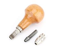 Pin Vise Hand Drill Pin Vise Hand Drill Wooden Handle Pin Vise Hand Drills for DIY Jewelry Woodworking Wood Craft