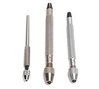 Pin Vise Hand Drill Set - Professional Watch Repair Tool, Lightweight & Compact Design, Precision Pin Vise for Amateurs, Knurled Handle for Easy Grip, Small Size for Detailed Work