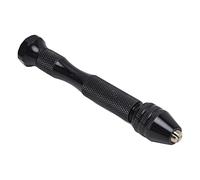Pin Vise Tool Hand Drill Black Model Punching Mini Hand Twist Drill Tool 0.3 - 3.4mm Clamping Range