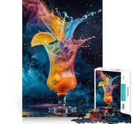 Pina Colada Artdeco 1000 Piece Jigsaws for Teenagers Puzzle Reason Skill Toy Mental Relax Exact Cut (38x52cm)