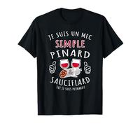 Pinard & Sauciflard Simple Guy's Ultimate Recipe with an Aperitif T-Shirt