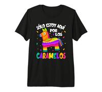 Pinata I'm Just Here for The Candies Caramelos Llama Premium T-Shirt