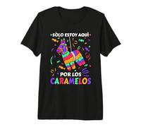 Pinata I'm Just Here for The Candies Caramelos Llama Premium T-Shirt