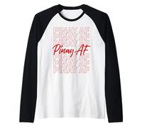 Pinay AF, Philippines, Filipina Pride, Empower Women, Pinoy Raglan Baseball Tee