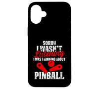 Pinball King Machines Funny Arcade Game Lover Gift Games Case for iPhone 16 Plus