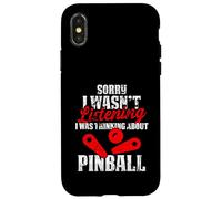 Pinball King Machines Funny Arcade Game Lover Gift Games Case for iPhone X/XS