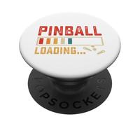 Pinball Loading Funny Gamer Graphic PopSockets Adhesive PopGrip