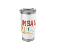 Pinball Loading Funny Gamer Graphic Stainless Steel Insulated Tumbler