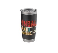 Pinball Loading Funny Gamer Graphic Stainless Steel Insulated Tumbler