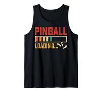 Pinball Loading Funny Gamer Graphic Tank Top