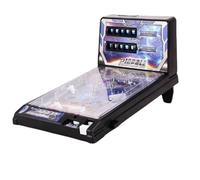 Pinball Machine Kit for Christmas, Tabletop Arcade Electronic Game, Desktop Mini Pinball Shooting Toy, Classic Retro Electronic Pinball Gifts for Boys Girls