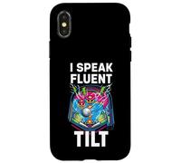 Pinball Machine Player I Speak Fluent Tilt Arcade Case for iPhone X/XS
