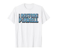 Pinball Machine Restorer Who Rescues Vintage Machines T-Shirt