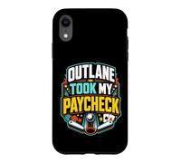 Pinball Outlane Paycheck Gaming Case for iPhone XR