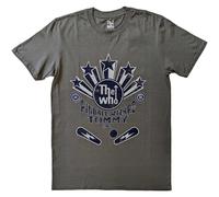 Pinball Wizard Flippers Cotton T-Shirt The Who Charcoal L