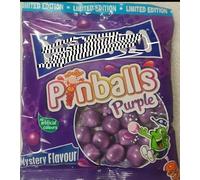 Pinballs Purple Mystery Flavour Limited Edition 1x 140g Chewy Sweets, No Artificial Colours By MOJIMOJI