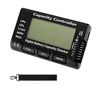 PinBoTronix Digital Battery Capacity Voltage Checker Controller Tester with LCD for LiPo Life, Li-ion NiMH Battery
