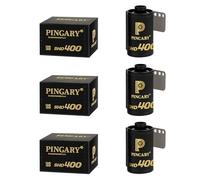 Pincary ISO 400 SHD400 Black and White Film 35mm for Campus Projects, Scan Friendly and for Portraits, 36EXP - 6 Pack