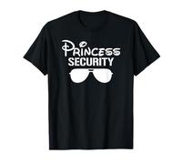 Pincess Security Shirt Men Black and White Sunglasses T-Shirt