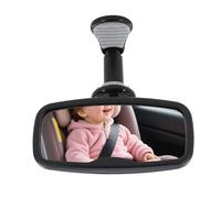 Pinch Mount Reflector - impactes Resistant Sight, Small Broad Vision, Back Oriented Lens, Auto Bench Observer | Protective Observation Tool Toward Children Guardians Minivan Pickup Vehicle Cabin