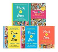 Pinch of Nom Collection 5 Books Set By Kay Featherstone & Kate Allinson (Pinch Of Nom, Enjoy, Comfort Food, Quick & Easy, Everyday Light)