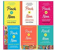 Pinch of Nom Collection 6 Books Set By Kay Featherstone & Kate Allinson (Pinch of Nom Food Planner [Paperback], Everyday Light, Quick & Easy, Pinch of Nom Quick & Easy & More...)