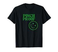 Pinch Proof Certified St. Patrick’s Day Badge Face Graphic T-Shirt